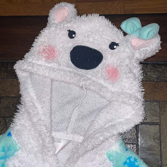 Girl’s Polar Bear Onesie - Picture 2 of 7